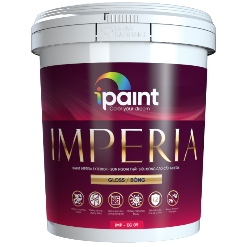Sơn ngoại thất siêu bóng cao cấp IMPERIA